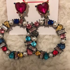 Gorgeous heart earrings for Valentine’s Day